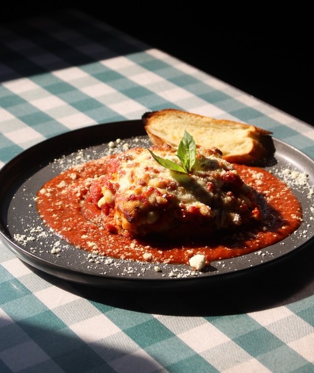 Bolognese lasagna special on Lasagna Tuesdays at Papa Giuseppe's in Port Credit