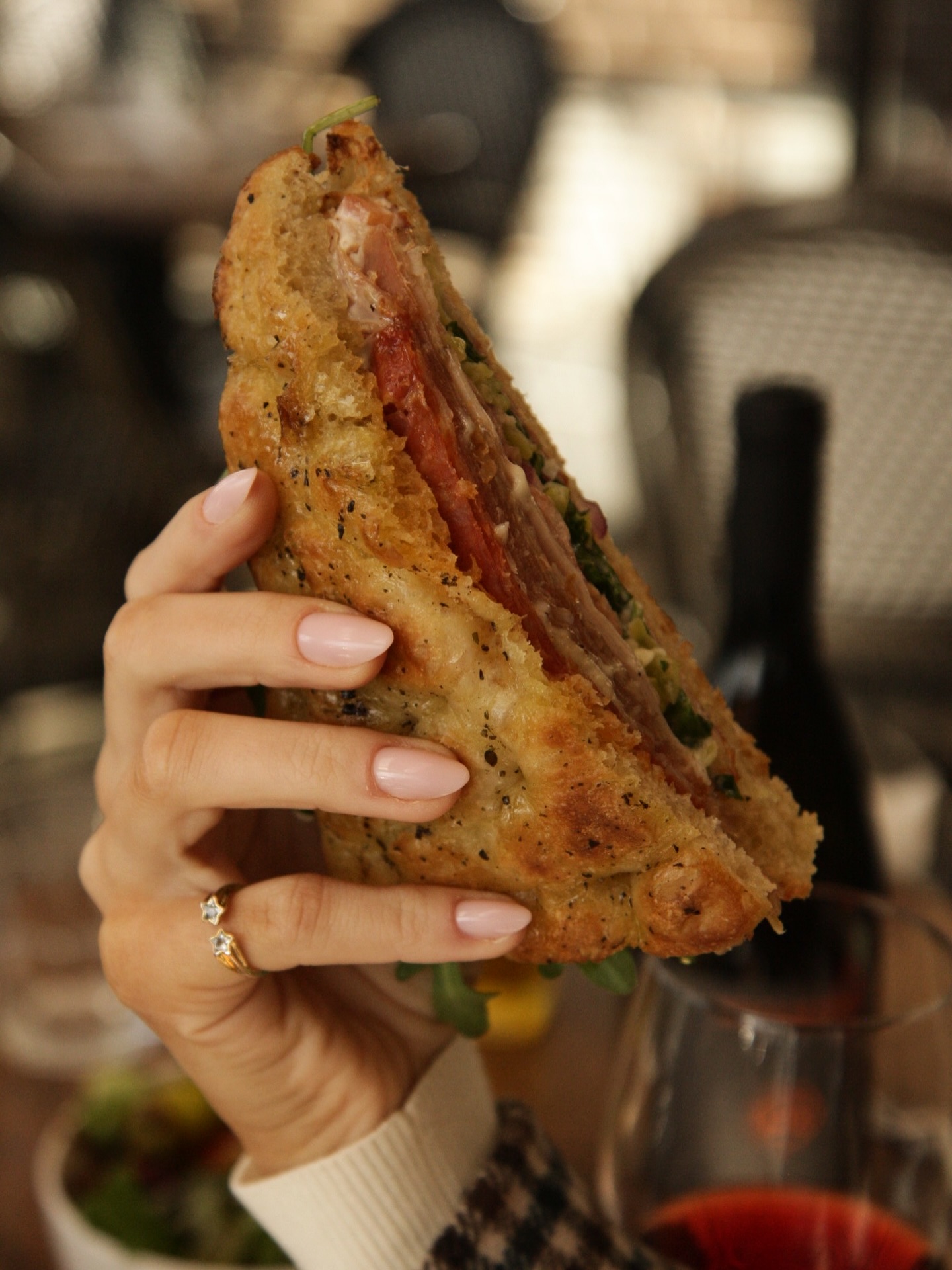 Italian dishes served family-style at Papa Giuseppe's